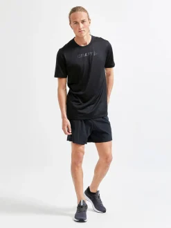 Craft Sportswear T-Shirts & Tröjor|Träning^Core Essence SS Mesh Tee M Black