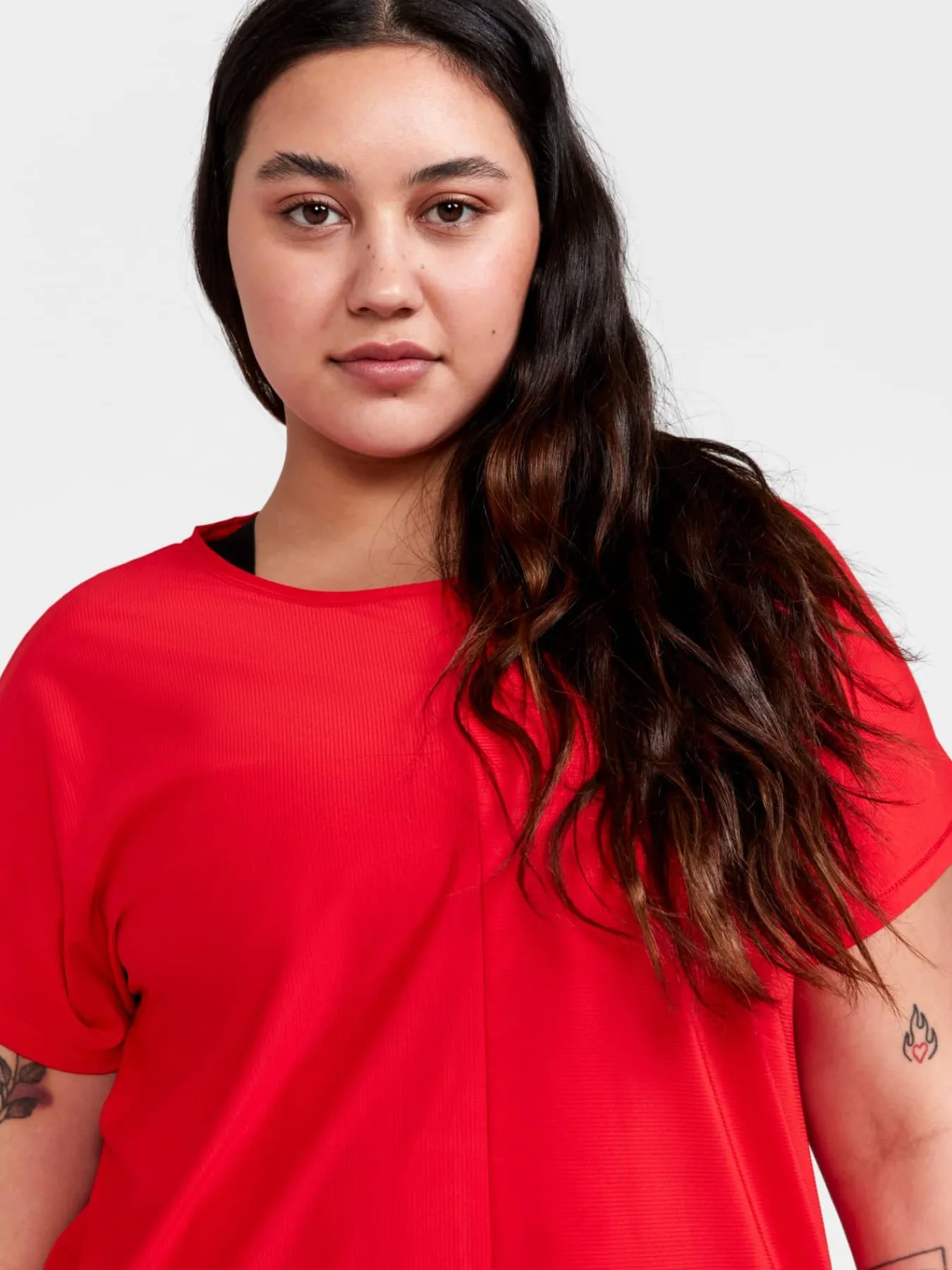 Craft Sportswear T-Shirts & Tröjor|Träning^Core Essence SS Plus Tee W Reddish