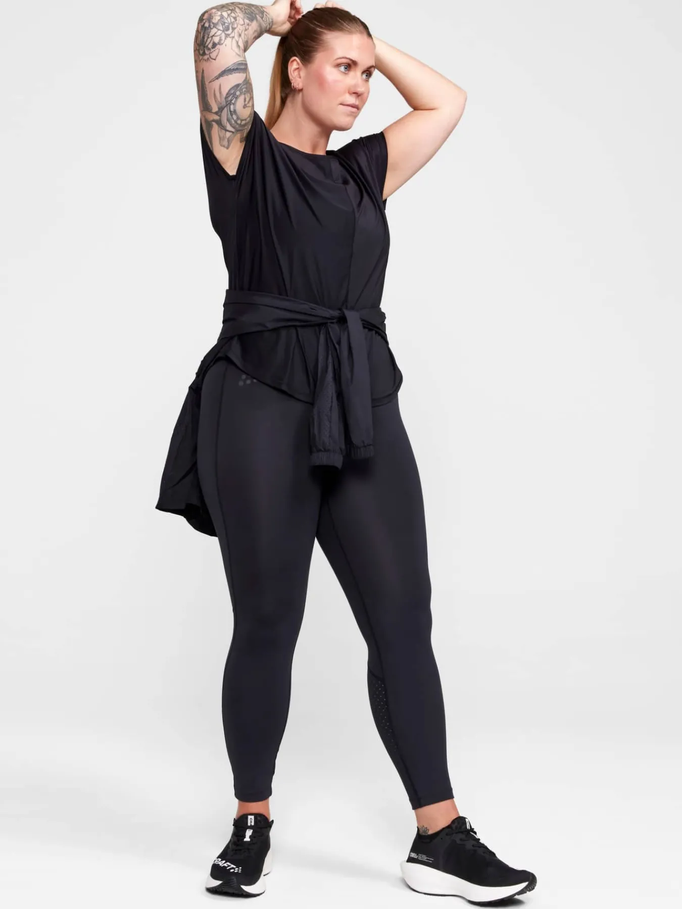 Craft Sportswear T-Shirts & Tröjor|Träning^Core Essence SS Plus Tee W Black