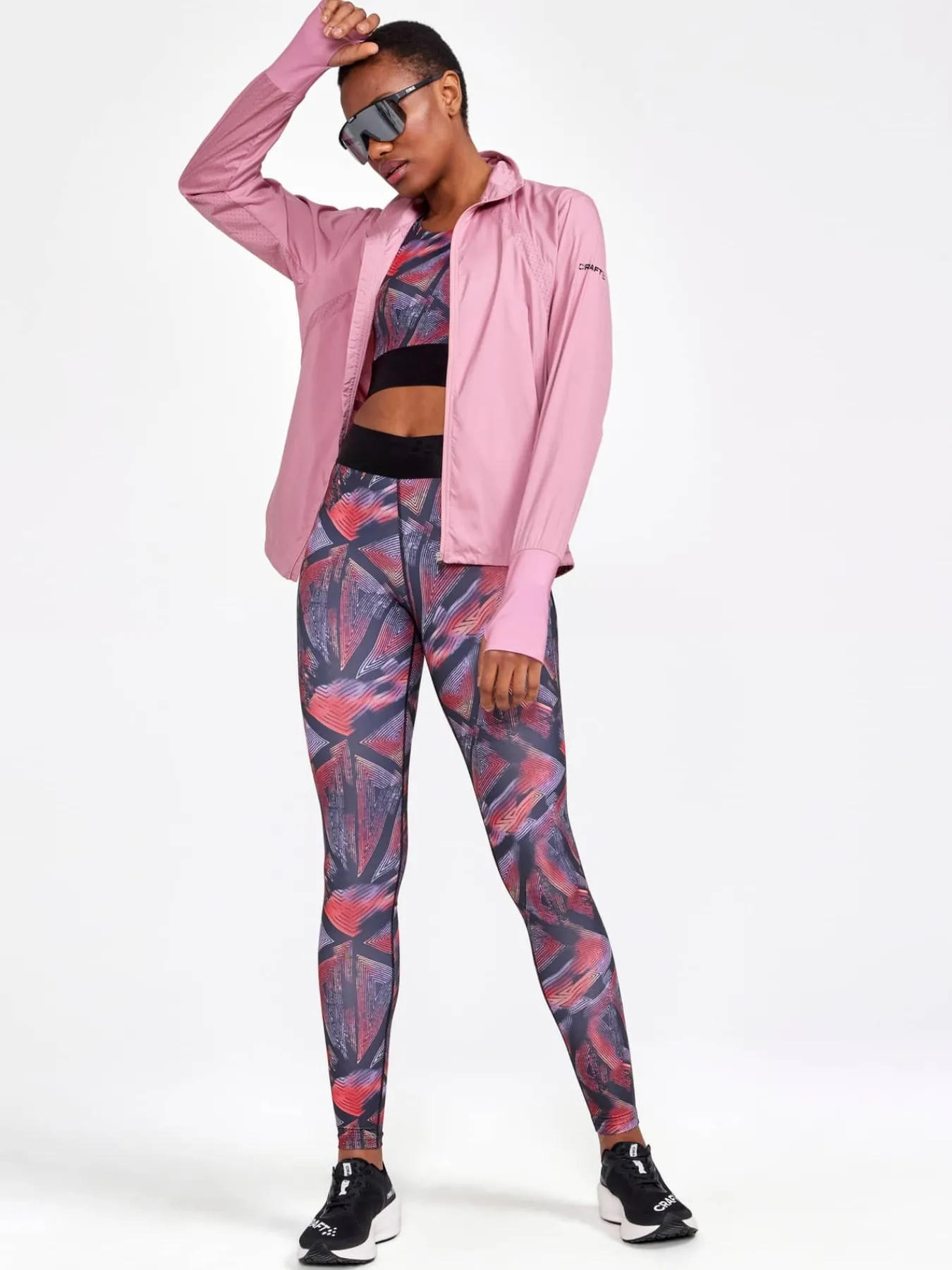 Craft Sportswear Tights|Träning^Core Essence Tights W Black-Lavender