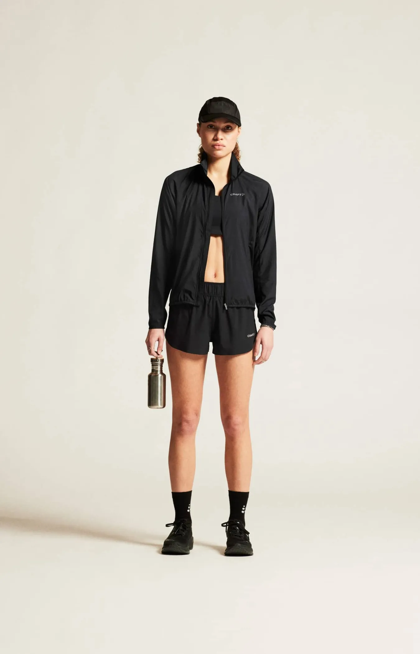 Craft Sportswear Jackor & Västar|Träning^CORE Essence Wind Jacket W Black