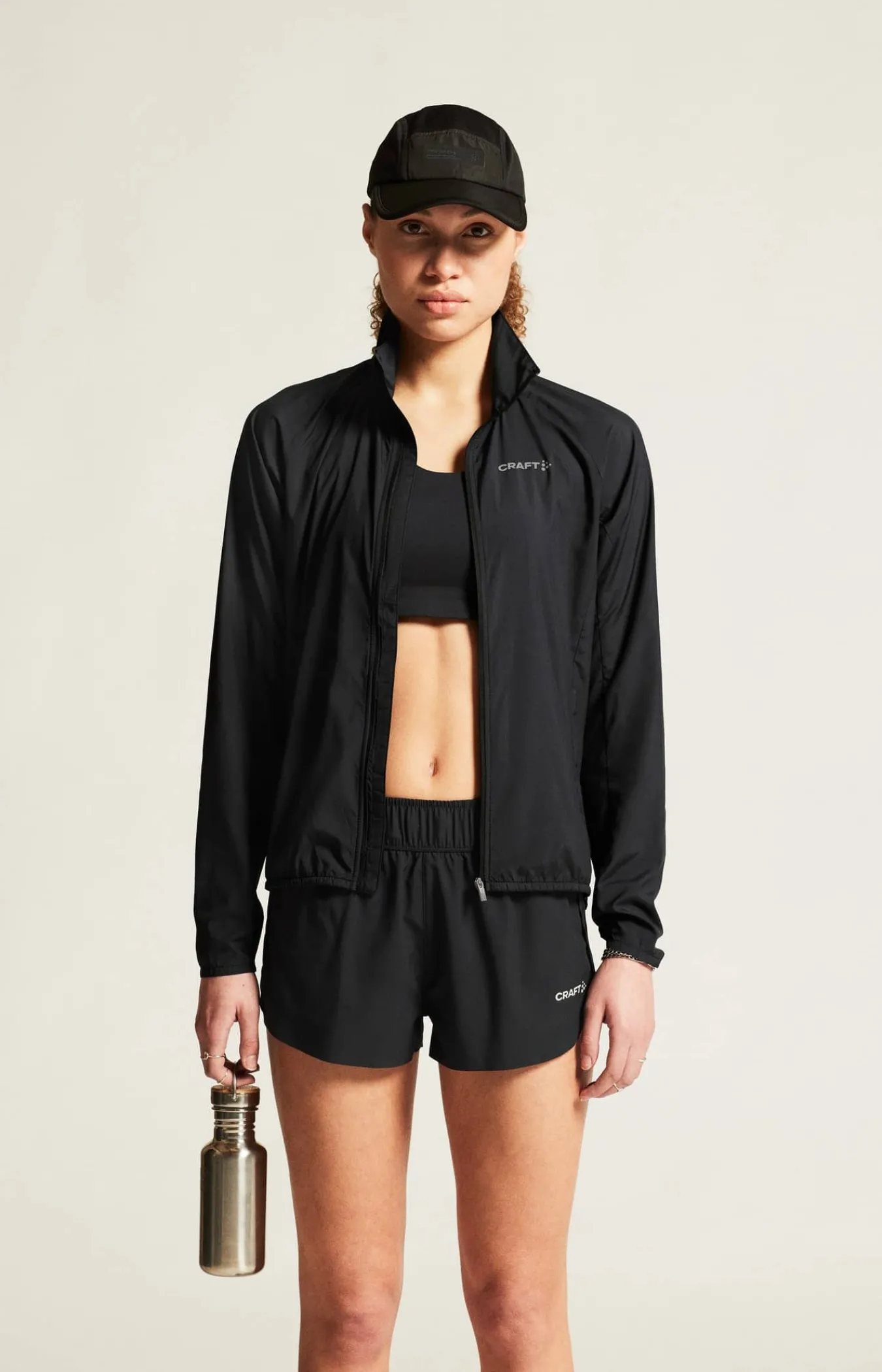 Craft Sportswear Jackor & Västar|Träning^CORE Essence Wind Jacket W Black