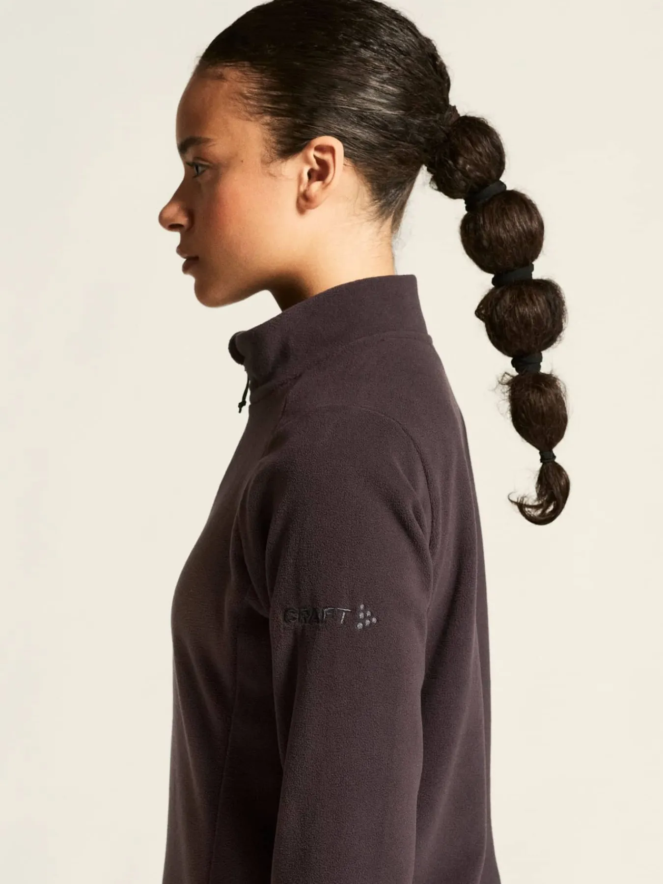 Craft Sportswear Mellanlager & Fleece|Mellanlager^CORE Explore Fleece Midlayer W Dk Plum