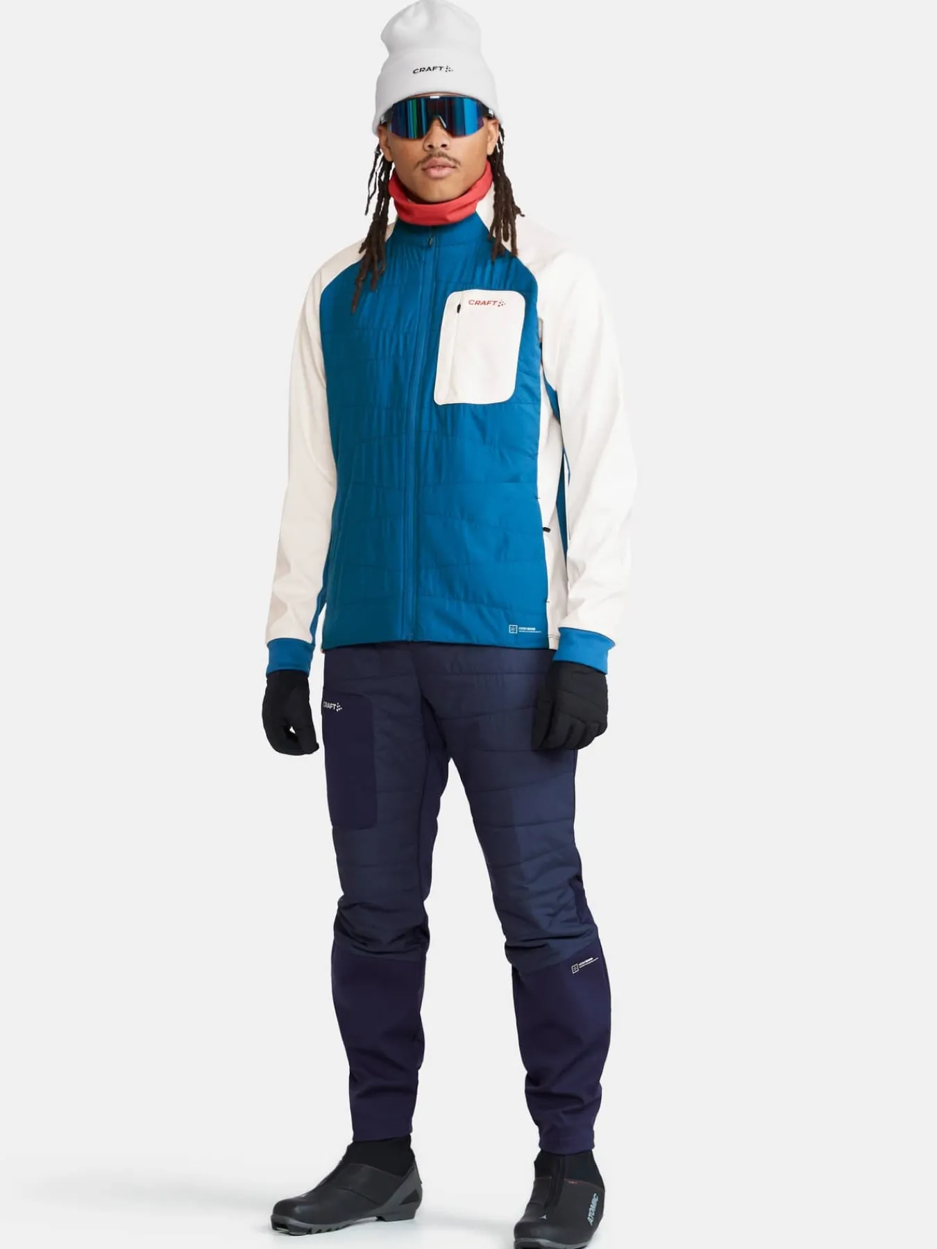 Craft Sportswear Jackor & Västar|Längdskidor^Core Nordic Training Insulate Jacket M Whale-Tofu
