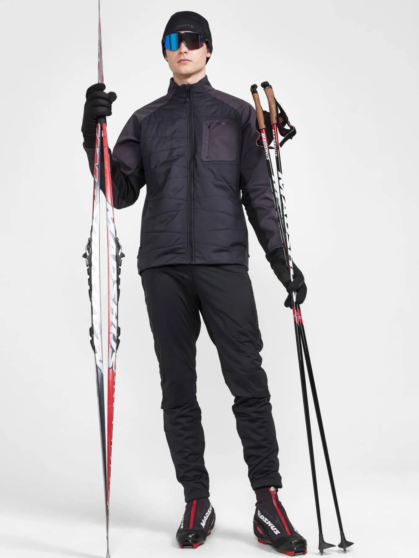 Craft Sportswear Jackor & Västar|Längdskidor^Core Nordic Training Insulate Jacket M Black-Slate