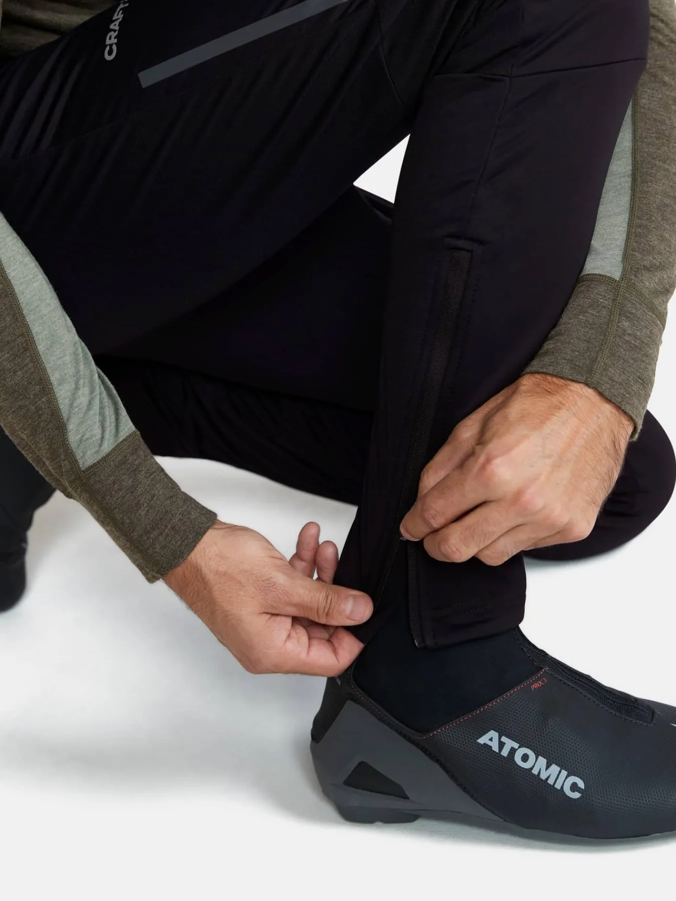 Craft Sportswear Tights|Längdskidor^Core Nordic Training Wind Tights M Black
