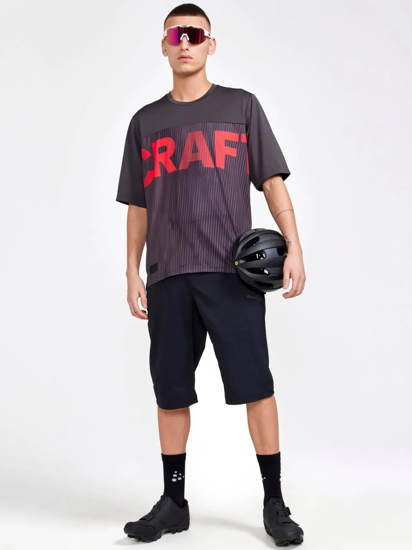 Craft Sportswear T-Shirts & Tröjor^CORE Offroad XT SS Jersey M Slate-Reddish