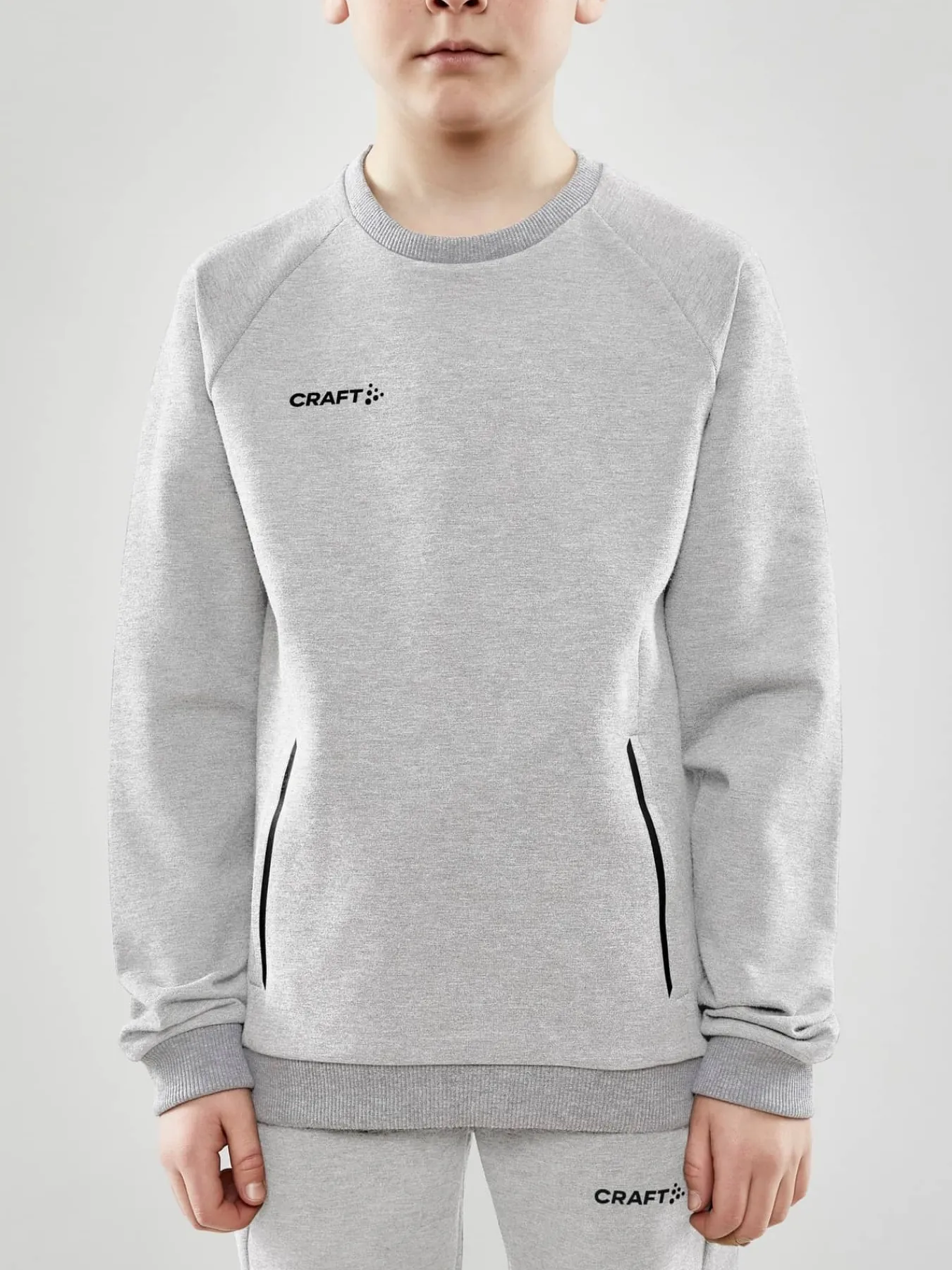 Craft Sportswear Sweatshirts & Hoodies^CORE Soul Crew Sweatshirt Jr Grey Melange