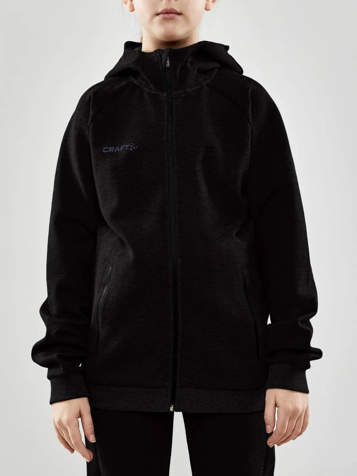 Craft Sportswear Sweatshirts & Hoodies^CORE Soul Full Zip Hood Jr Black