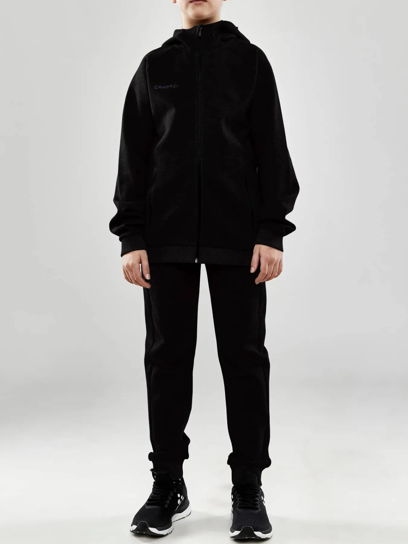 Craft Sportswear Sweatshirts & Hoodies^CORE Soul Full Zip Hood Jr Black