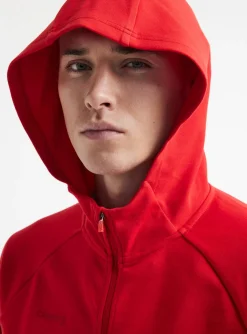 Craft Sportswear Hoodies & Sweatshirts^CORE Soul Full Zip Hood M Bright Red