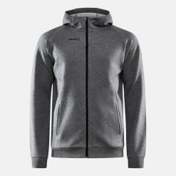 Craft Sportswear Hoodies & Sweatshirts^CORE Soul Full Zip Hood M Dk Grey Melange