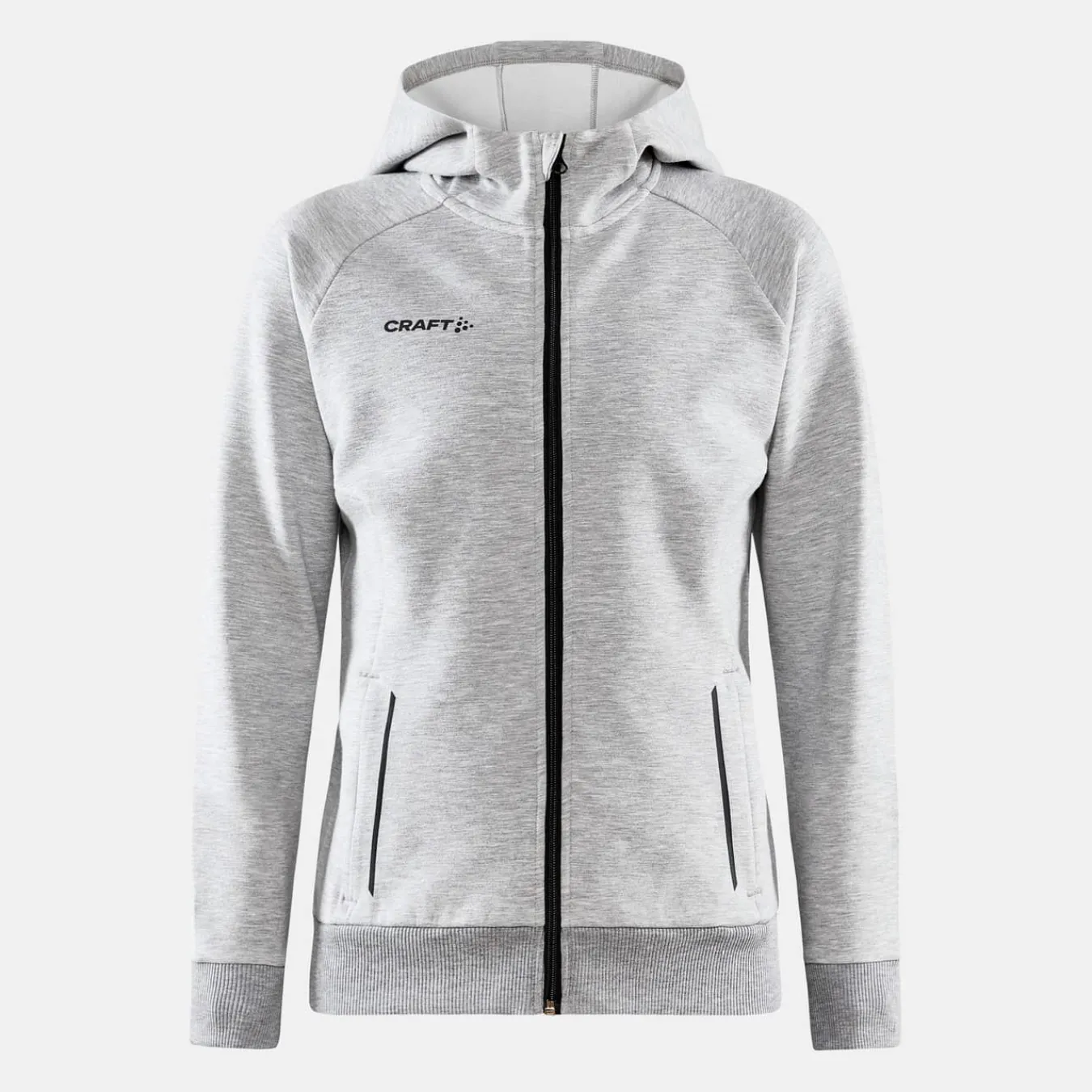 Craft Sportswear Hoodies & Sweatshirts^CORE Soul Full Zip Hood W Grey Melange