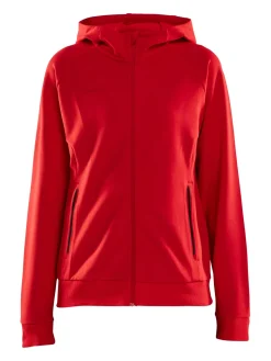 Craft Sportswear Hoodies & Sweatshirts^CORE Soul Full Zip Hood W Bright Red
