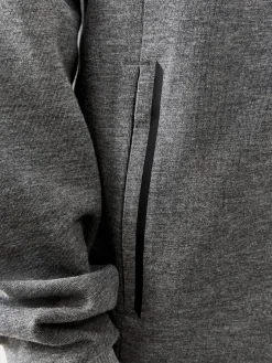 Craft Sportswear Jackor^CORE Soul Full Zip Jacket Jr Dk Grey Melange