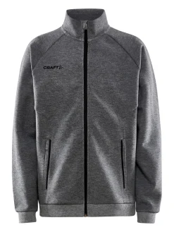 Craft Sportswear Jackor^CORE Soul Full Zip Jacket Jr Dk Grey Melange