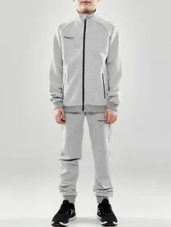 Craft Sportswear Jackor^CORE Soul Full Zip Jacket Jr Grey Melange
