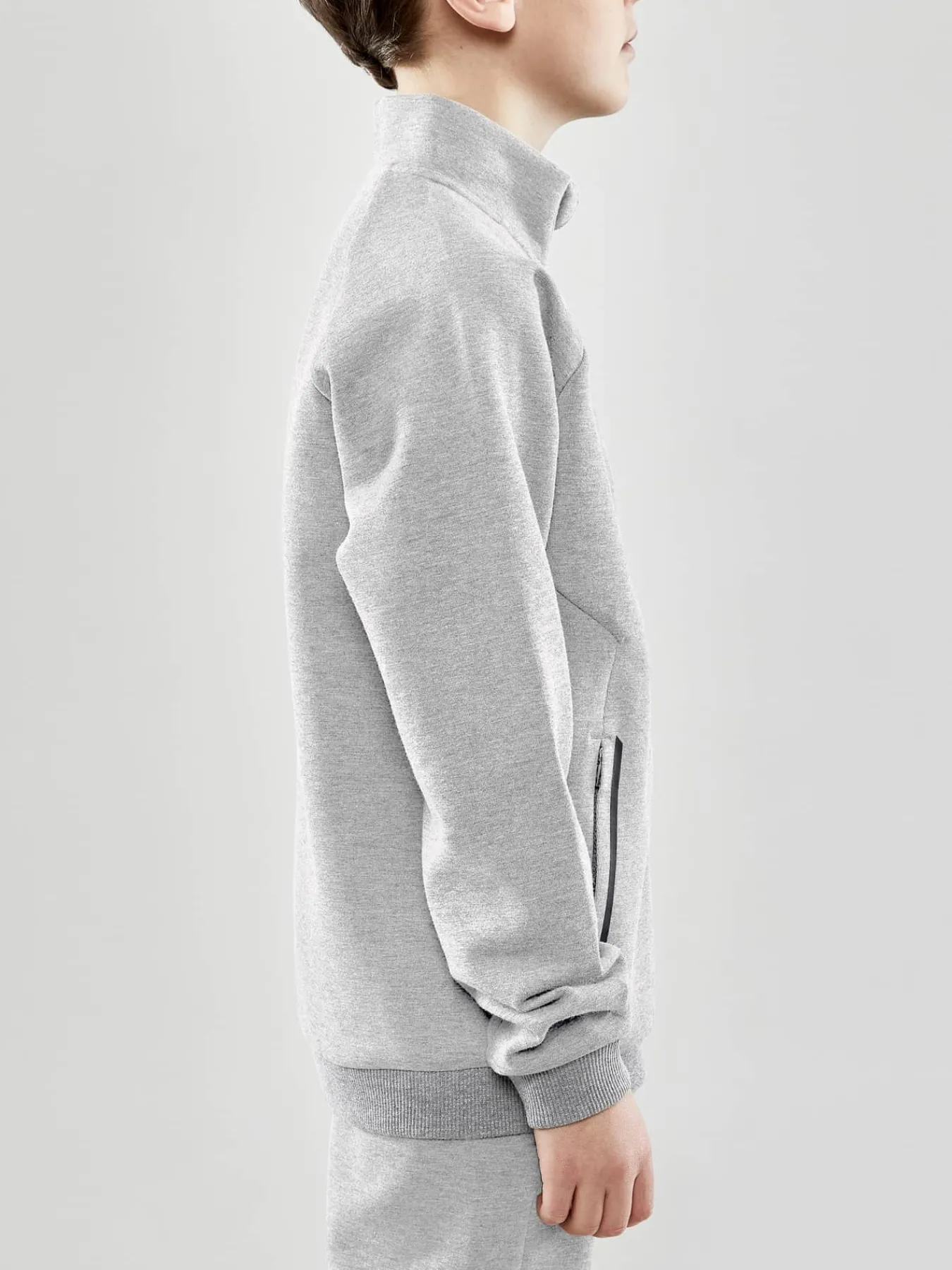 Craft Sportswear Jackor^CORE Soul Full Zip Jacket Jr Grey Melange