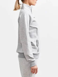 Craft Sportswear Hoodies & Sweatshirts|Teamwear^CORE Soul Full Zip Jacket W Grey Melange