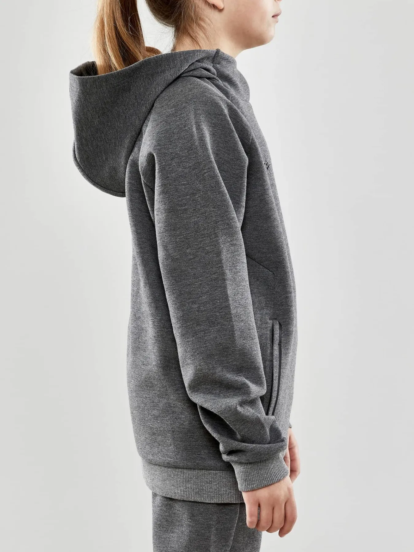 Craft Sportswear Sweatshirts & Hoodies^CORE Soul Hood Sweatshirt Jr Dk Grey Melange