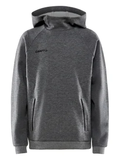 Craft Sportswear Sweatshirts & Hoodies^CORE Soul Hood Sweatshirt Jr Dk Grey Melange