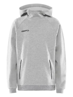 Craft Sportswear Sweatshirts & Hoodies^CORE Soul Hood Sweatshirt Jr Grey Melange