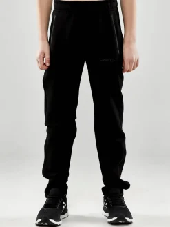 Craft Sportswear Byxor^CORE Soul Zip Sweatpants Jr Black