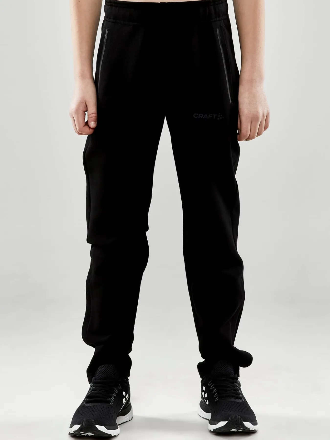 Craft Sportswear Byxor^CORE Soul Zip Sweatpants Jr Black