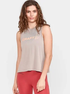 Craft Sportswear T-Shirts & Tröjor|Träning^Core Tone Bi-Blend Tank Top W Clay