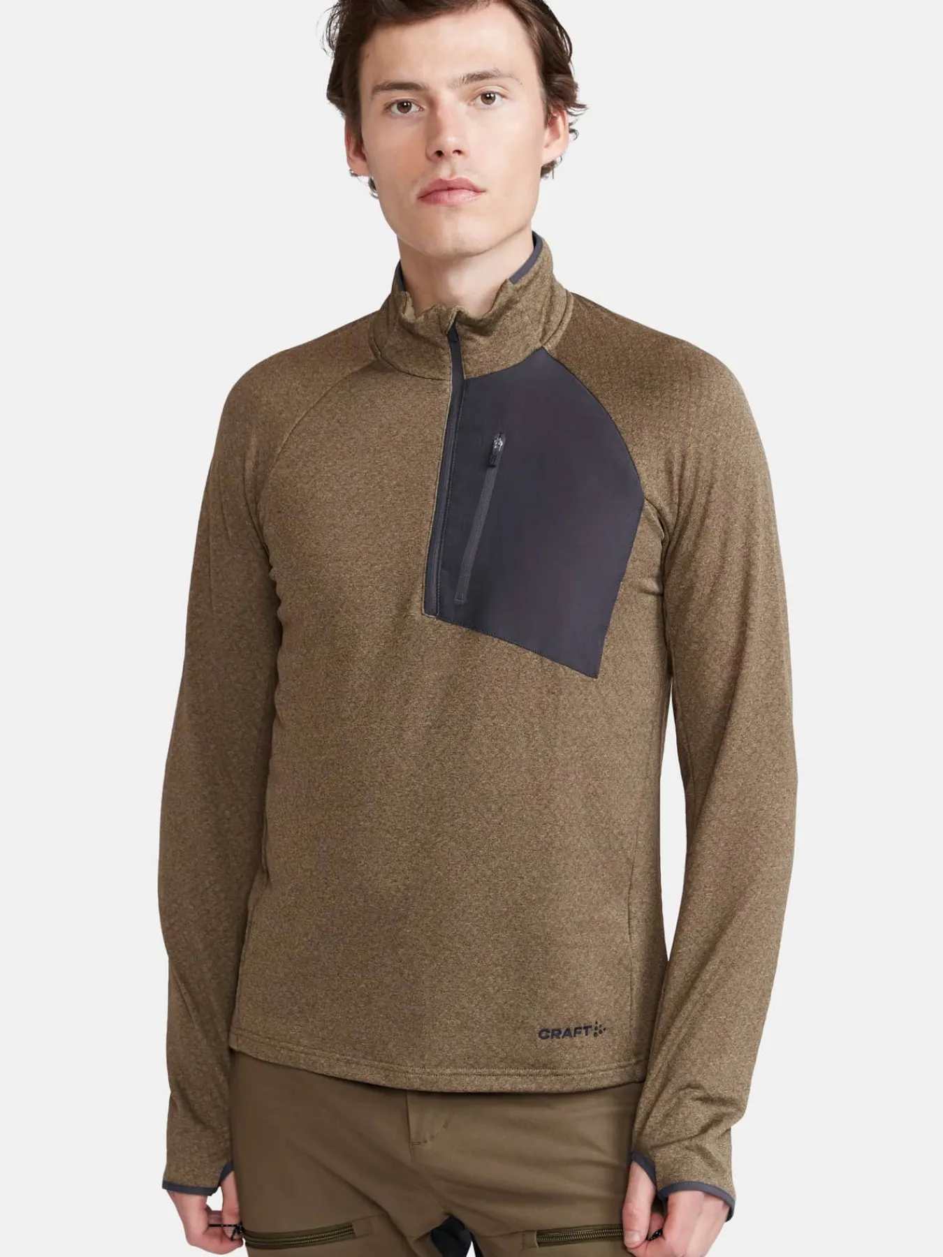 Craft Sportswear Mellanlager & Fleece|Mellanlager^CORE Trim Thermal Midlayer M Fir-Melange