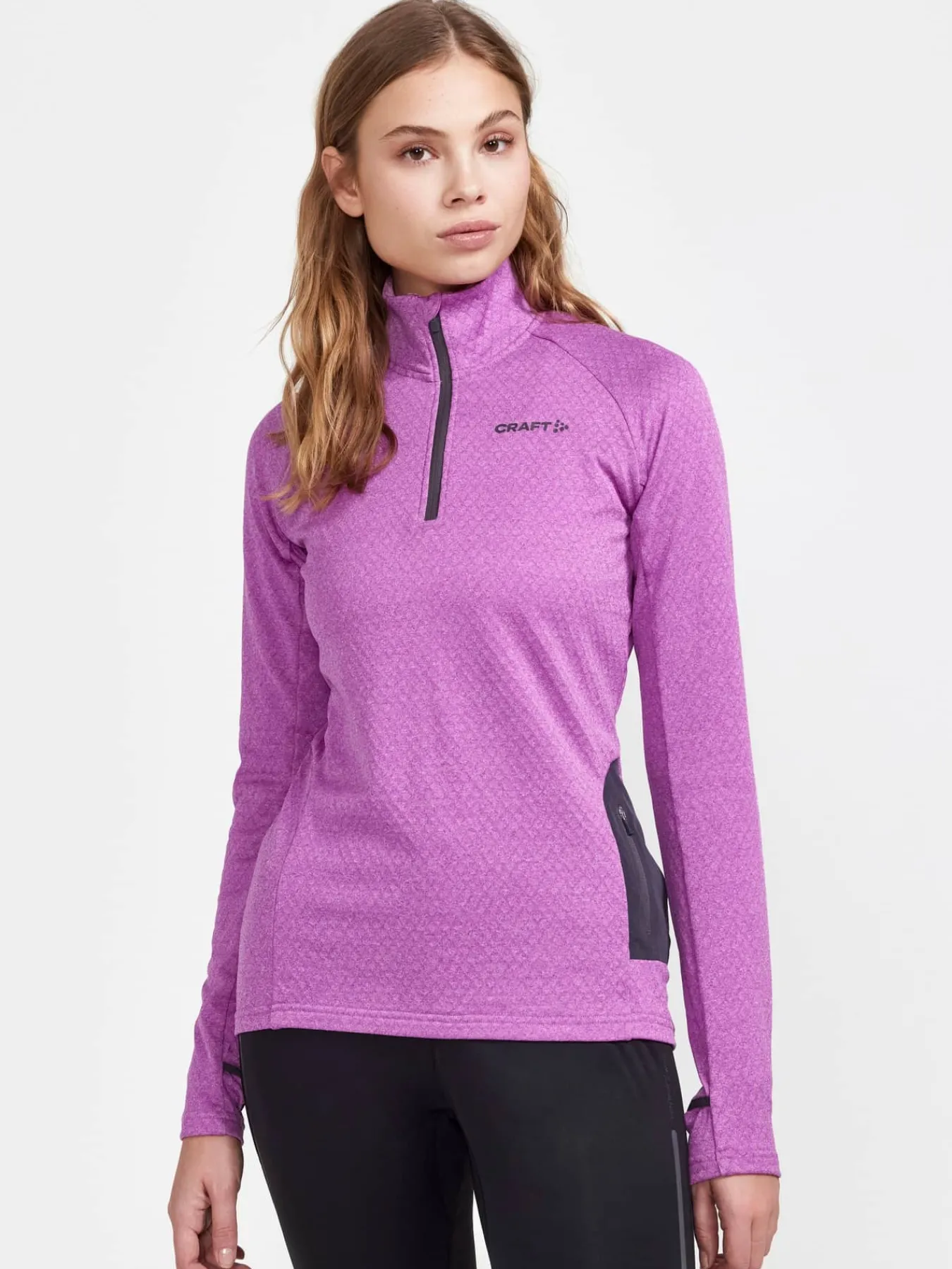 Craft Sportswear Mellanlager & Fleece|Mellanlager^CORE Trim Thermal Midlayer W Cassius-Melange