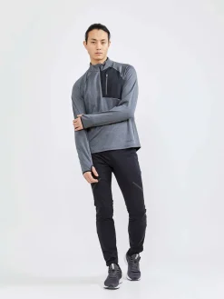 Craft Sportswear Mellanlager & Fleece|Mellanlager^CORE Trim Thermal Midlayer M Dk Grey-Melange