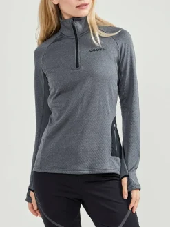 Craft Sportswear Mellanlager & Fleece|Mellanlager^CORE Trim Thermal Midlayer W Dk Grey-Melange