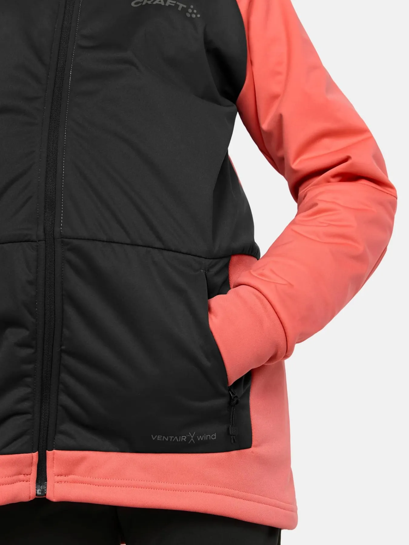 Craft Sportswear Jackor^Core Warm XC Jacket Jr Coral-Slate