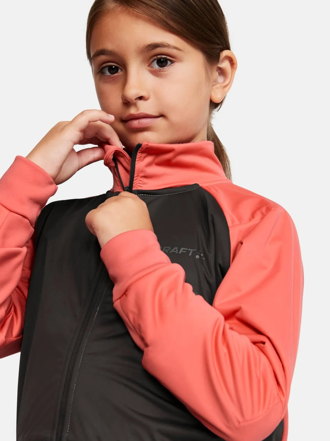 Craft Sportswear Jackor^Core Warm XC Jacket Jr Coral-Slate