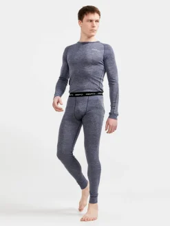 Craft Sportswear Underställ|Ull^CORE Wool Merino Pant M Blaze Melange