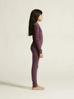 Craft Sportswear Underställsset|Ull^CORE Wool Merino Set Jr Rouge Melange