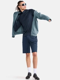 Craft Sportswear T-Shirts & Tröjor|Träning^Eaze LS Half Zip Tee M Blaze