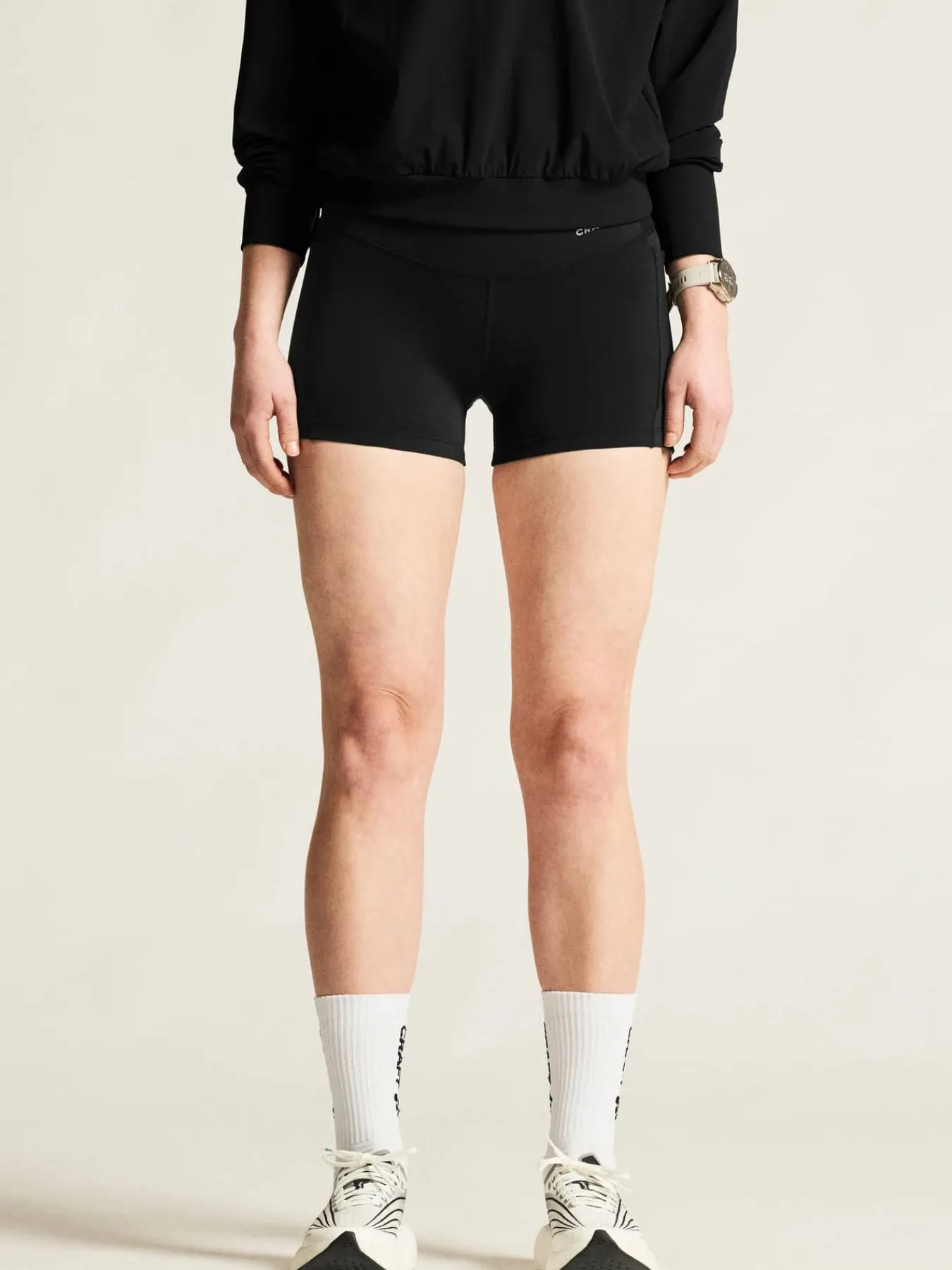 Craft Sportswear Tights^Essence hotpants 3 W Black