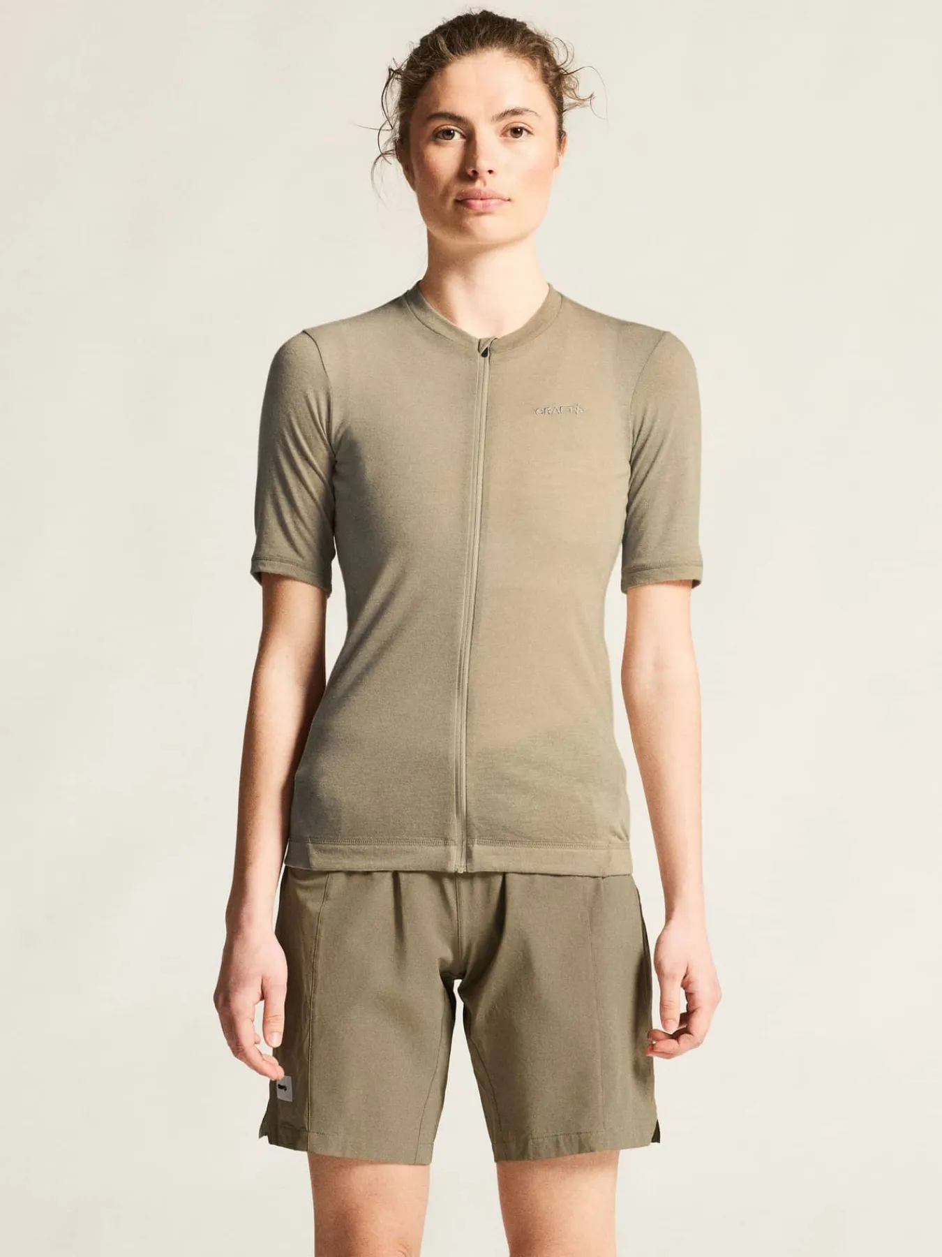 Craft Sportswear T-Shirts & Tröjor^Everyday Wool SS Jersey W Hay/Melange