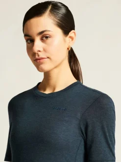 Craft Sportswear T-Shirts & Tröjor^Everyday Wool SS Tee W North/Melange