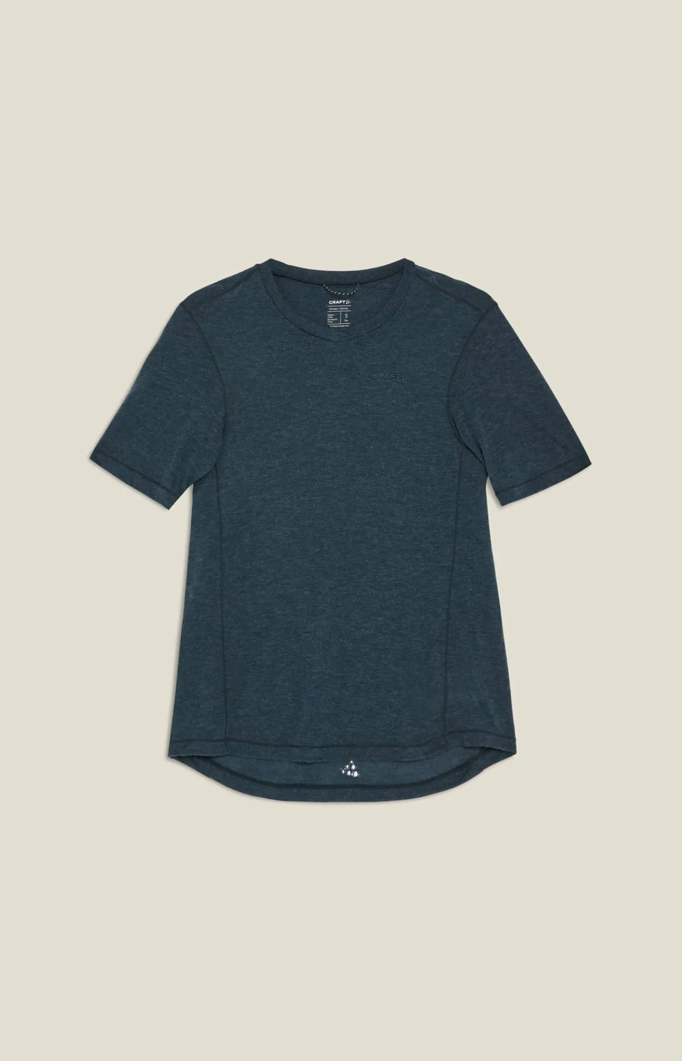 Craft Sportswear T-Shirts & Tröjor^Everyday Wool SS Tee W North/Melange