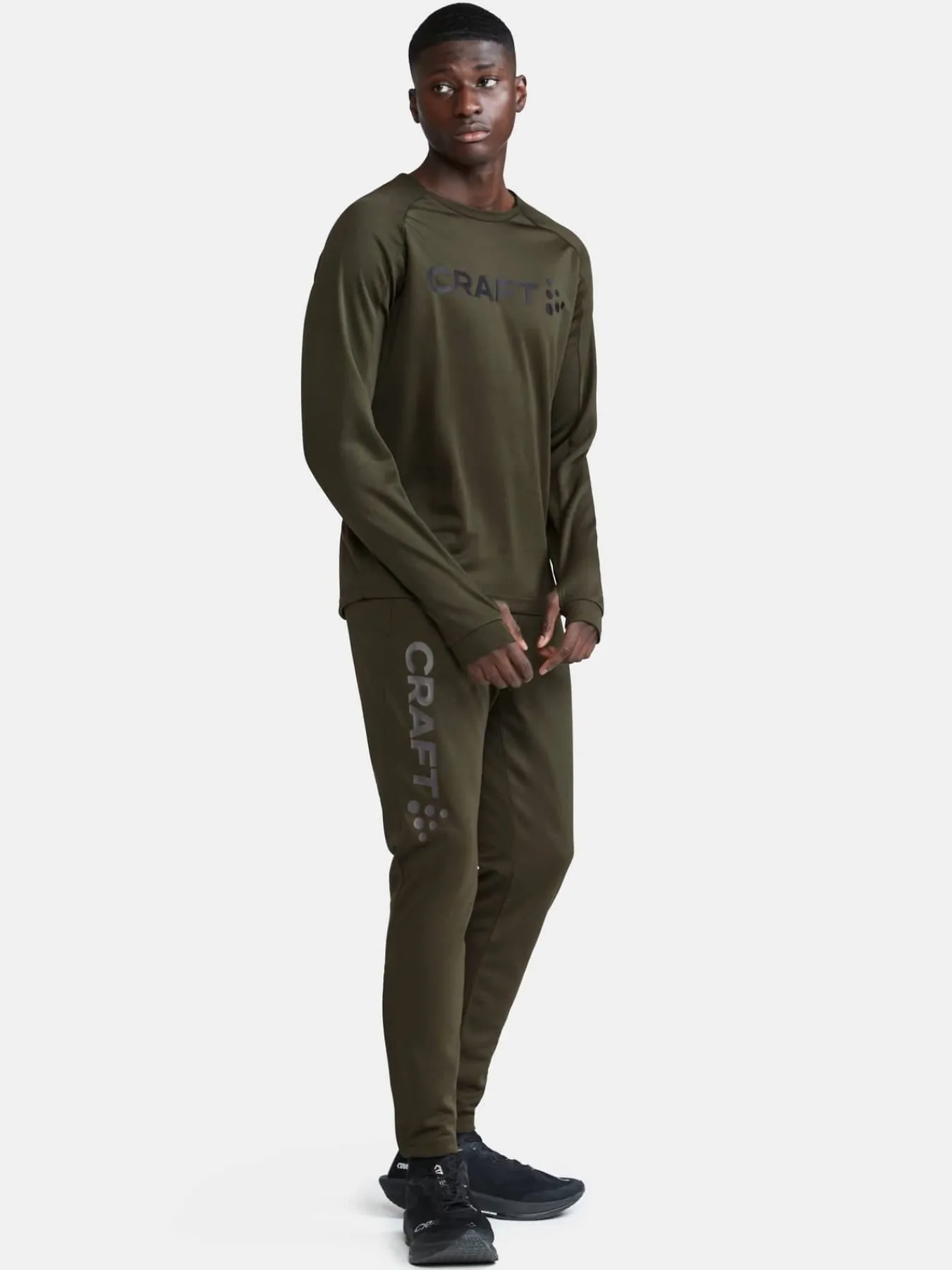 Craft Sportswear Mellanlager|Teamwear^Evolve Crew Neck M Juniper-Logo