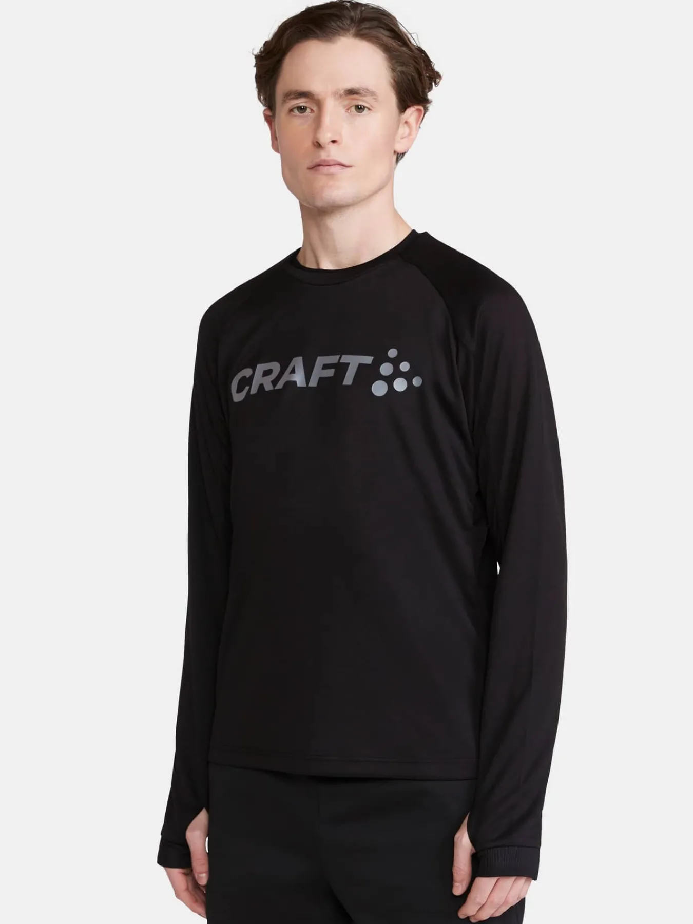 Craft Sportswear Mellanlager|Teamwear^Evolve Crew Neck M Black-Logo