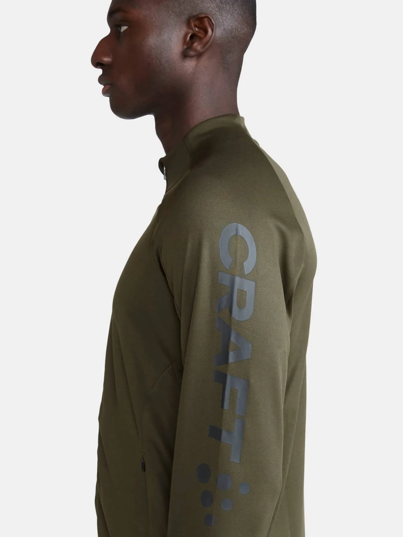 Craft Sportswear Mellanlager|Teamwear^Evolve Full Zip M Juniper-Logo