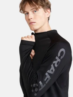 Craft Sportswear Mellanlager|Teamwear^Evolve Full Zip M Black-Logo