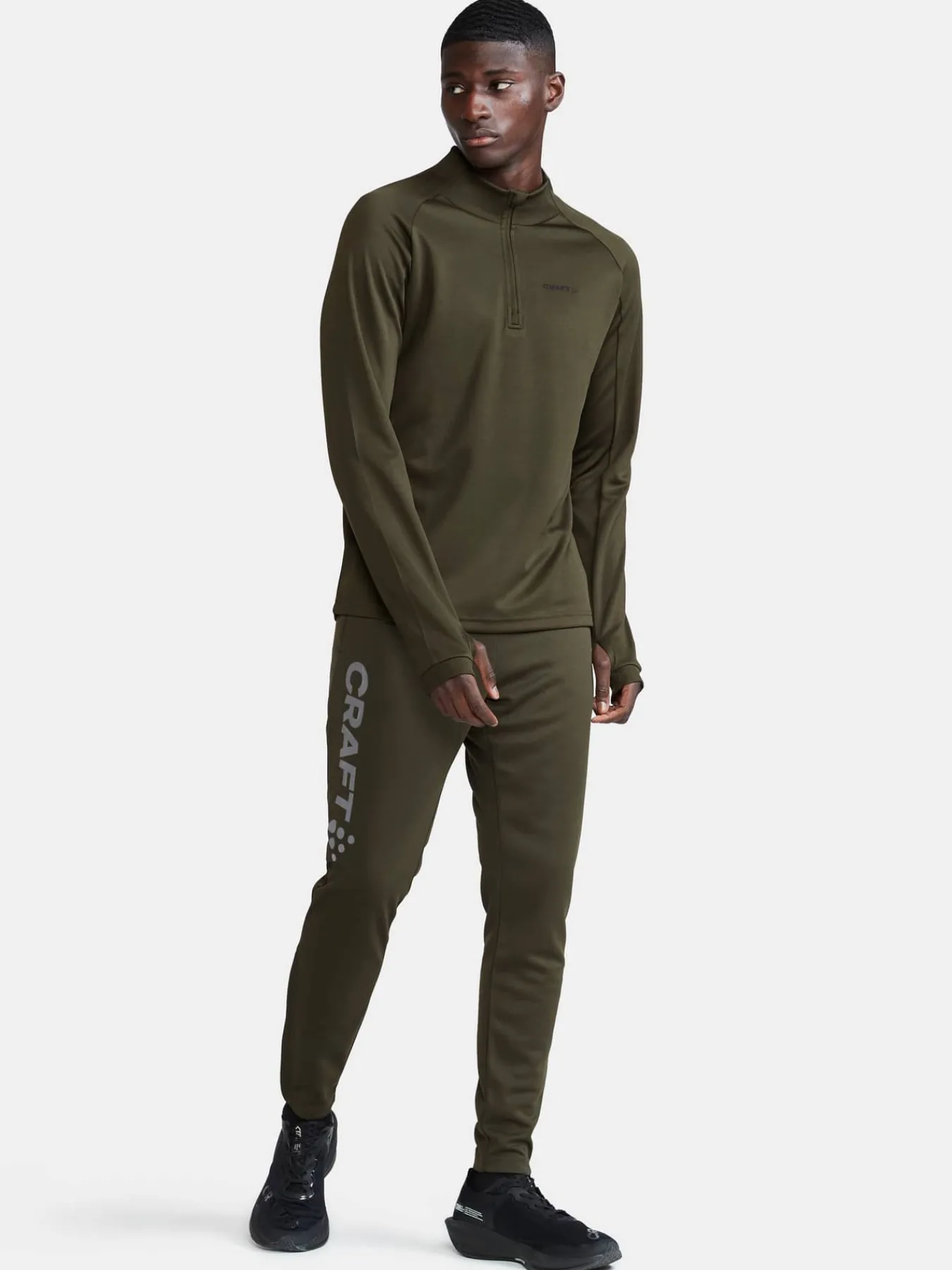 Craft Sportswear Mellanlager|Teamwear^Evolve Halfzip M Juniper-Logo