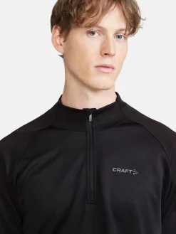 Craft Sportswear Mellanlager|Teamwear^Evolve Halfzip M Black-Logo