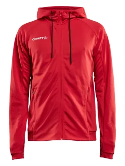 Craft Sportswear Hoodies & Sweatshirts|Teamwear^Evolve Hood Jacket M Bright Red