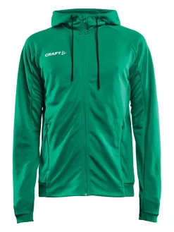 Craft Sportswear Hoodies & Sweatshirts|Teamwear^Evolve Hood Jacket M Team Green